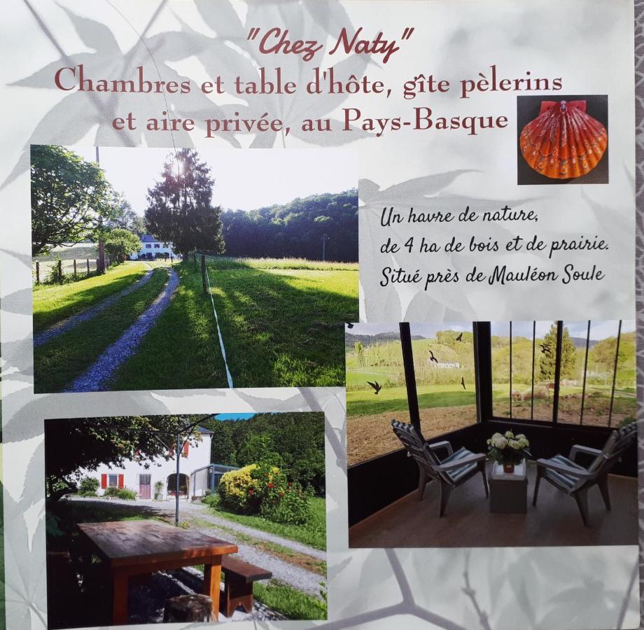 Cheraute "Chez Naty" Chambres D'Hotes Au Pays-Basque المظهر الخارجي الصورة